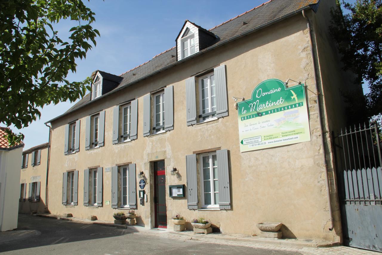 Domaine Le Martinet, The Originals Relais Hotel Bouin  Ngoại thất bức ảnh